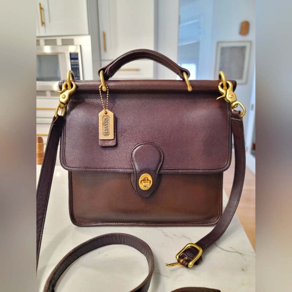 Vintage Coach Willis Bag in Brown
